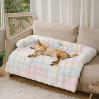 Soft Dog Bed - PlushNest-Multicolour-S-State of Style