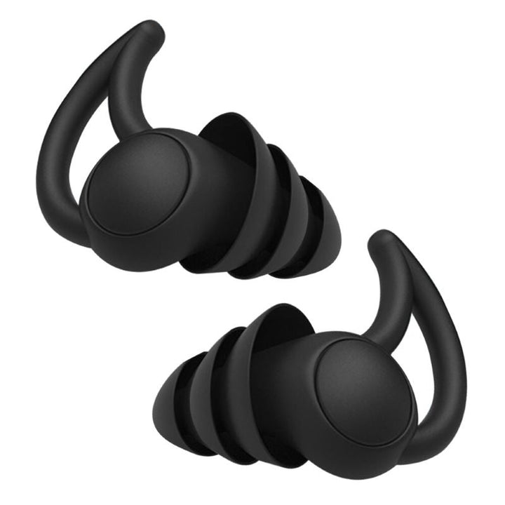 Soft Earplugs for Deep Sleep & Sound Reduction - Noctura-Black-State of Style