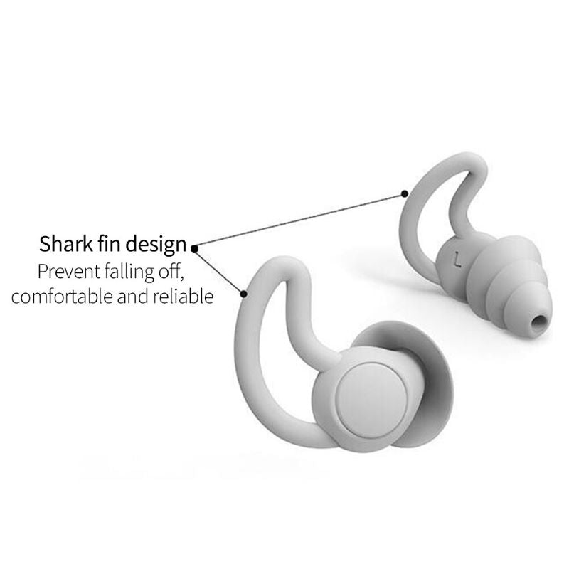 Soft Earplugs for Deep Sleep & Sound Reduction - Noctura-White-State of Style
