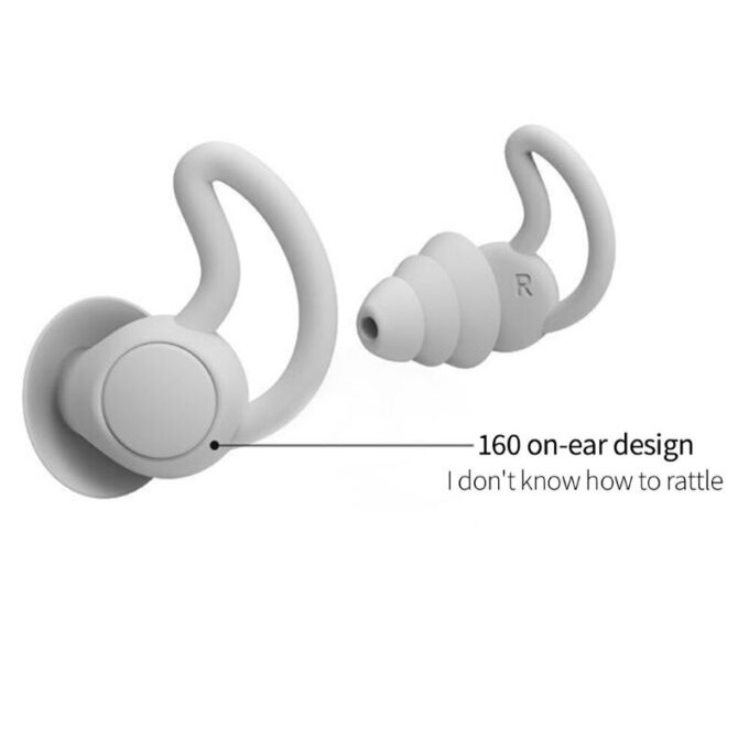 Soft Earplugs for Deep Sleep & Sound Reduction - Noctura-White-State of Style