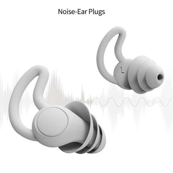 Soft Earplugs for Deep Sleep & Sound Reduction - Noctura-White-State of Style
