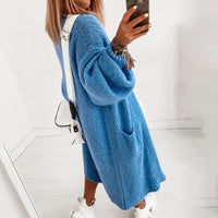 Soft Knit Oversized Women's Cardigan - Sienna-Khaki-XS-State of Style