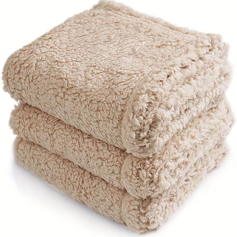 Soft Puppy Blanket - SnuggleFur Fleece-Cream-80 x 100 cm-State of Style