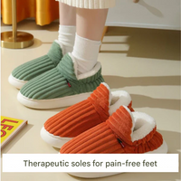 Soft, Warm Slippers - WarmHaven-Green-3.5-State of Style
