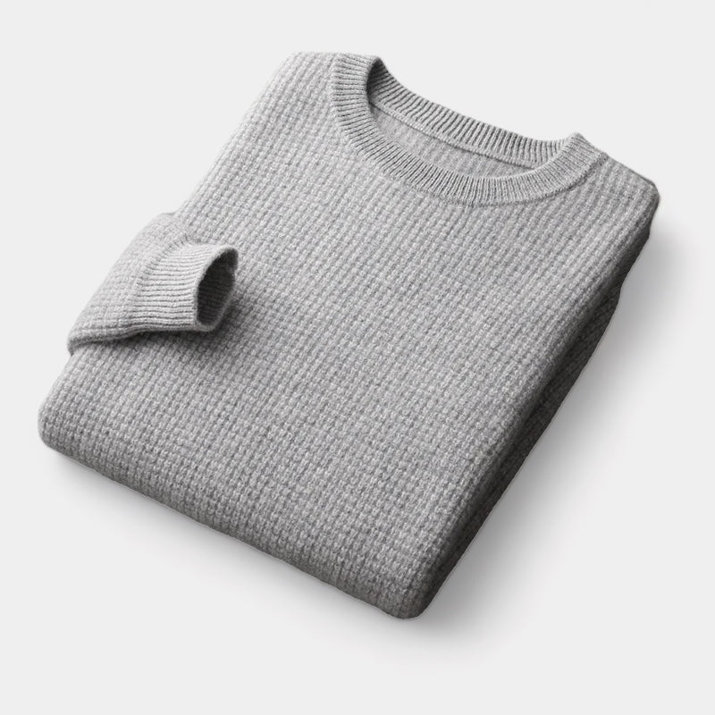 Soft Wool Men's Sweater - Norbert-Grau-XS-State of Style