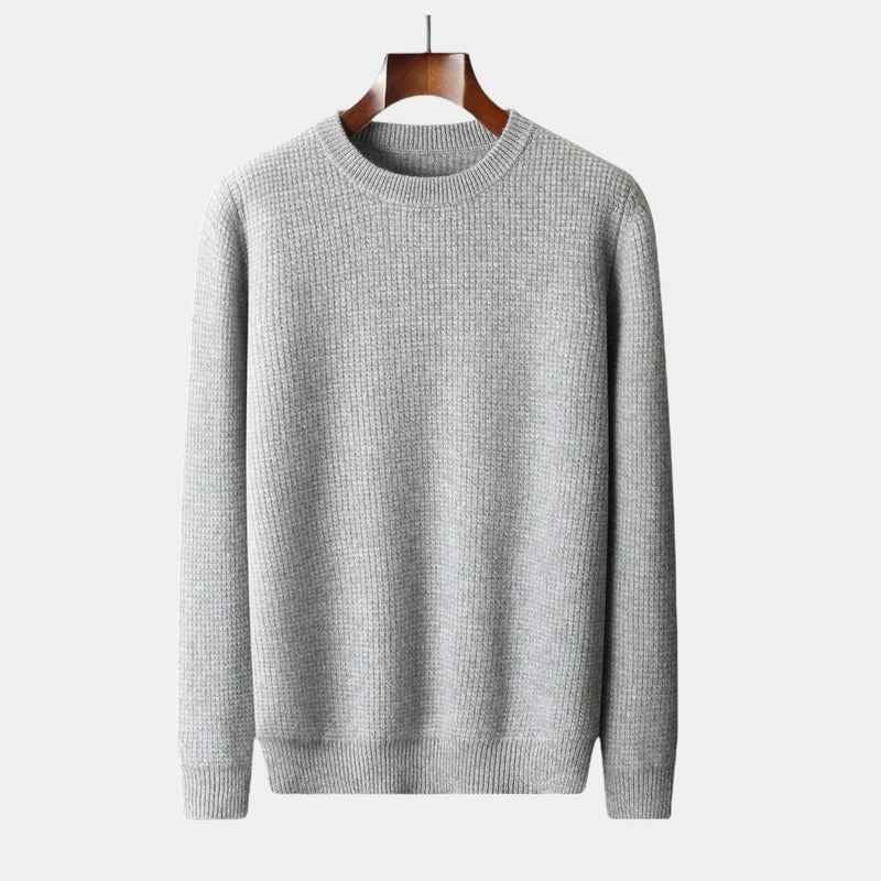 Soft Wool Men's Sweater - Norbert-Grau-XS-State of Style