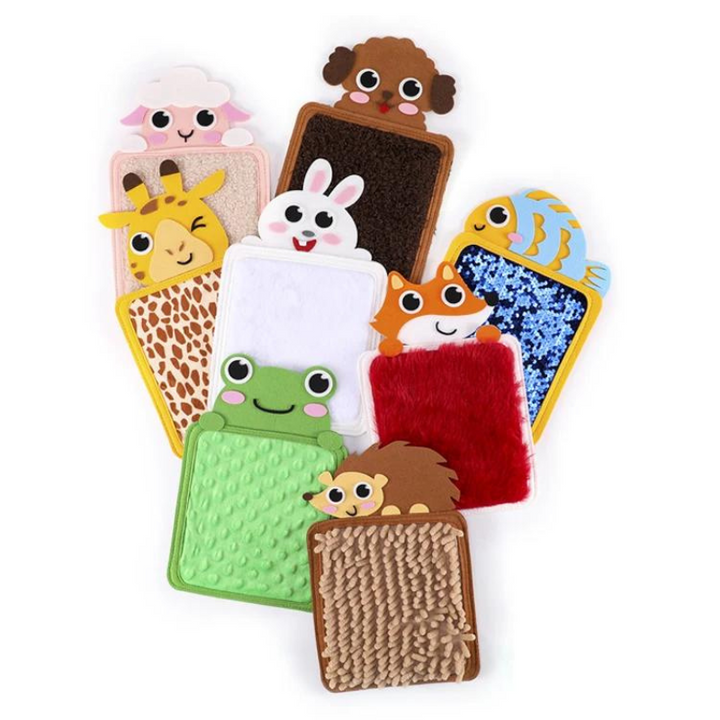 Soft Worlds - Animal Sensory Mats-8 Pack-State of Style