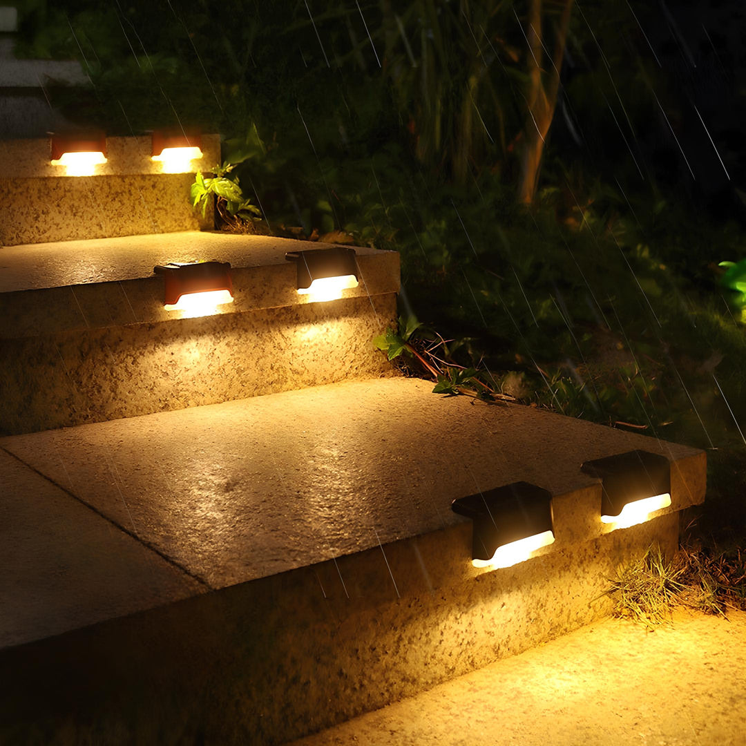 Solar Energy Stair Lighting - SoliStep-Brown-8-State of Style
