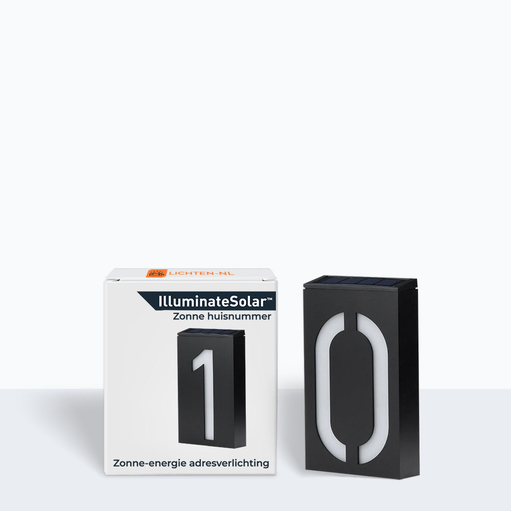 Solar-powered House Number - SolarSign-0-State of Style