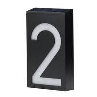 Solar-powered House Number - SolarSign-2-State of Style