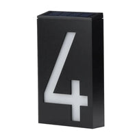 Solar-powered House Number - SolarSign-4-State of Style