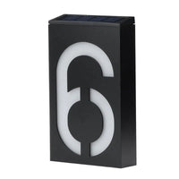 Solar-powered House Number - SolarSign-6-State of Style