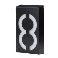 Solar-powered House Number - SolarSign-8-State of Style