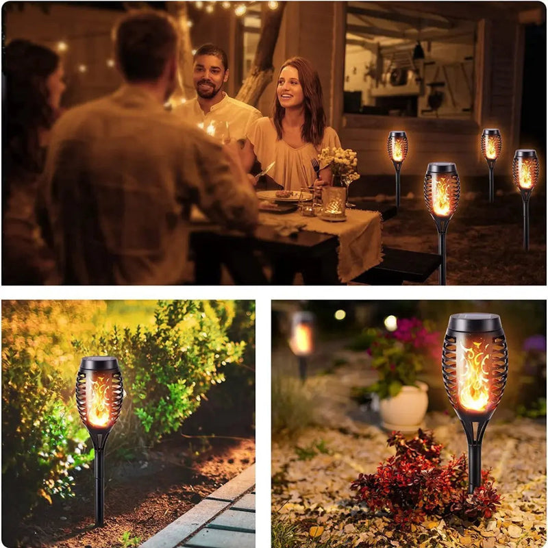 Solar-powered LED Torches - SolarFlame-1 Piece-State of Style