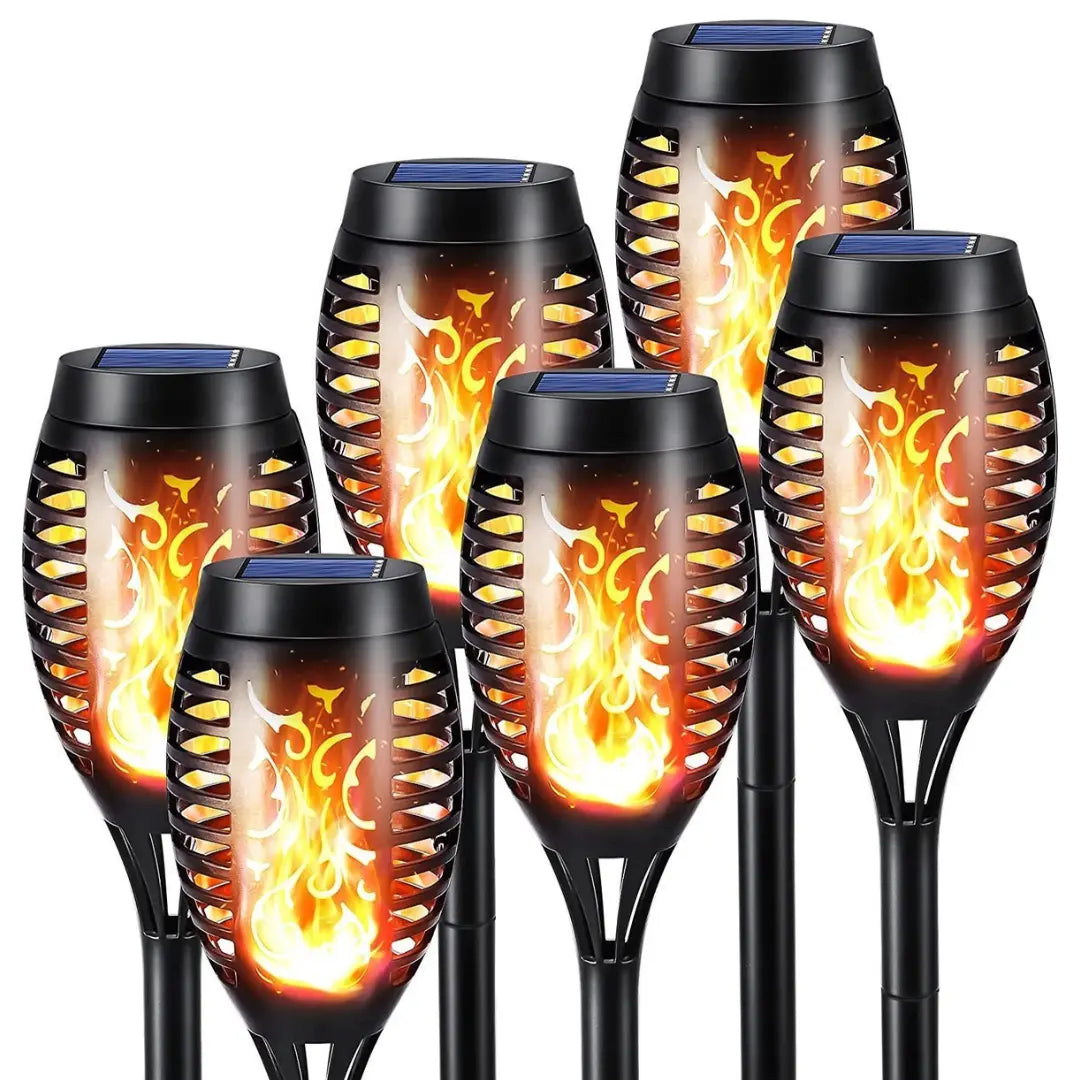 Solar-powered LED Torches - SolarFlame-1 Piece-State of Style