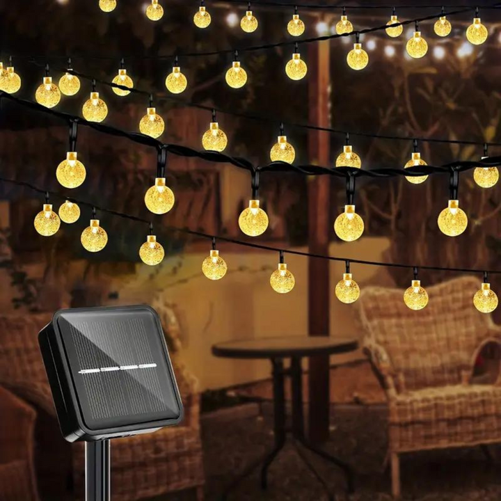 Solar String Lights for Outdoors - EcoGlow-5 Meters - 20 Lights-State of Style