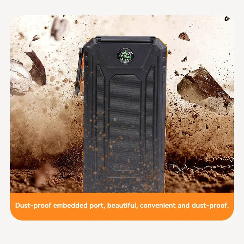 SolarCharge Pro Solar Powerbank with Flashlight-5000 mAh-Green-State of Style