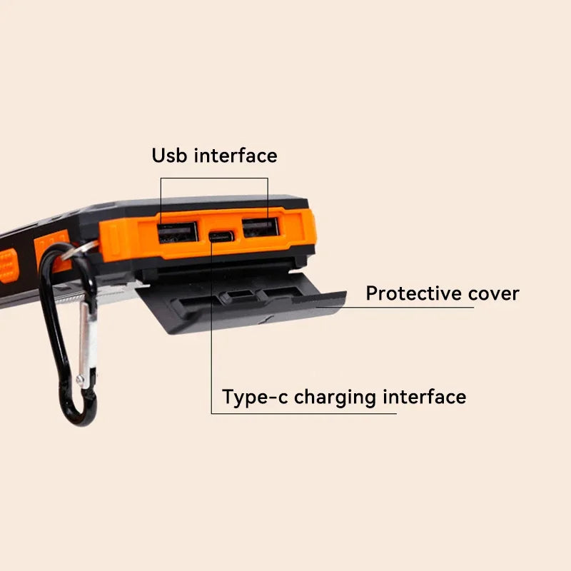 SolarCharge Pro Solar Powerbank with Flashlight-5000 mAh-Green-State of Style