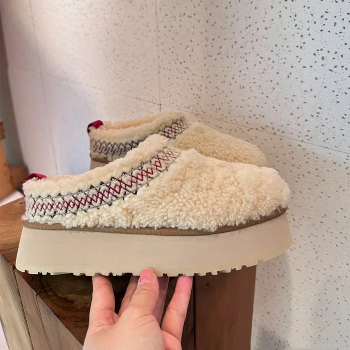 Sonia Slippers | Stylish and Warm-Khaki-4.5-State of Style