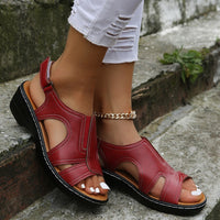 Sophie - Orthopedische Elegante Witte Sandalen-Rood-33-State of Style