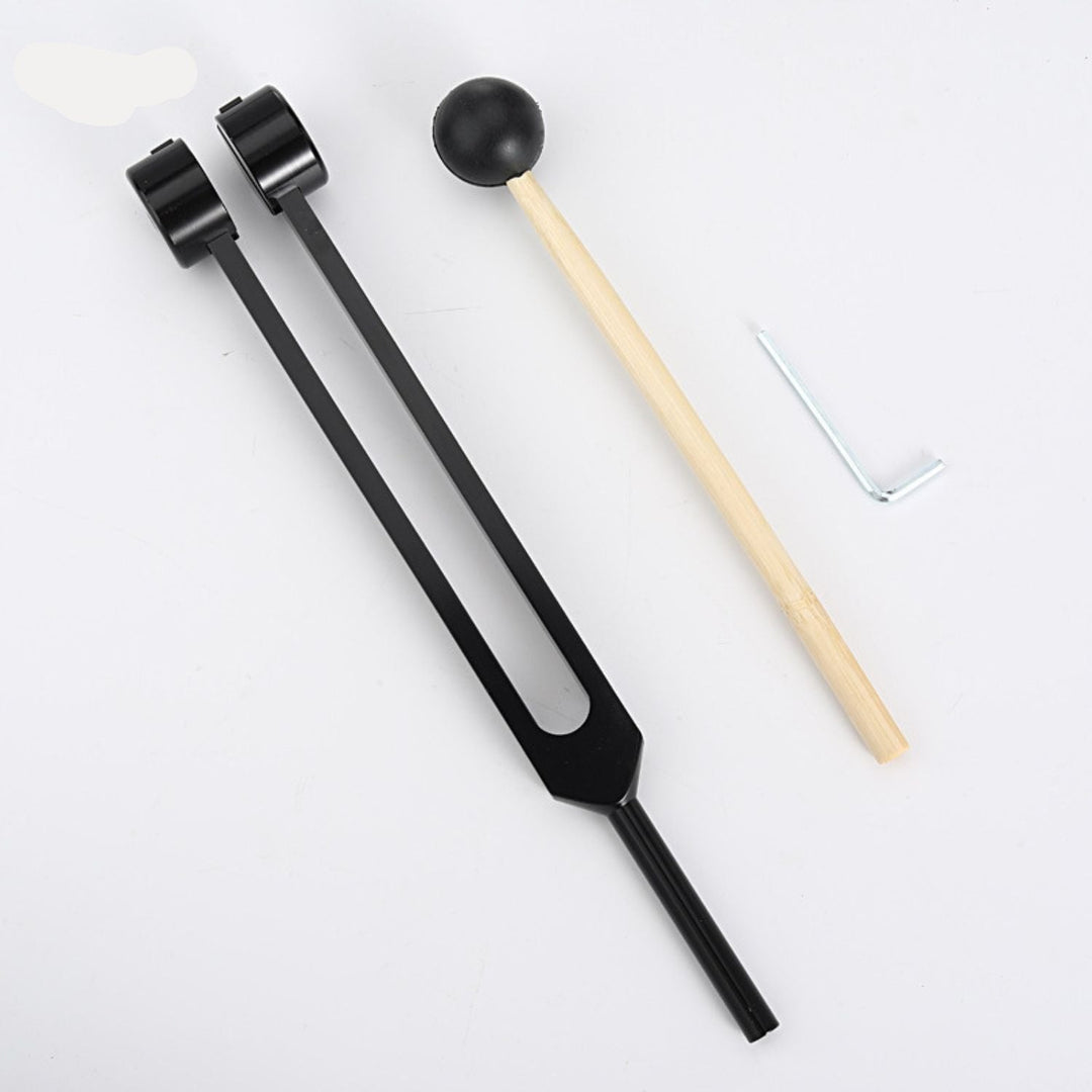 Sound Therapy for Inner Peace - TranquilTone Tuning Forks-Golden round bowl (9.65 in)-State of Style