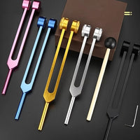 Sound Therapy for Inner Peace - TranquilTone Tuning Forks-Golden round bowl (9.65 in)-State of Style