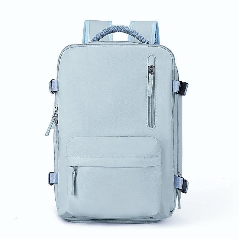 Spacious Versatile Backpack - TrailSafe Pro-Black-State of Style