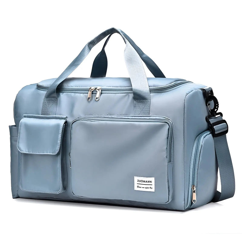Spacious Waterproof Luxe Travel Bag - JetSet-Blue-State of Style