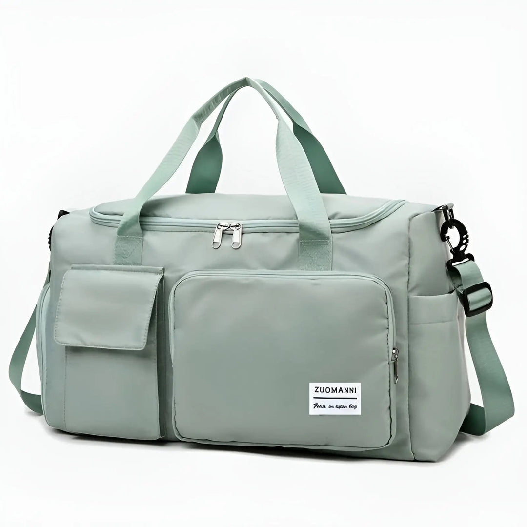 Spacious Waterproof Luxe Travel Bag - JetSet-Green-State of Style