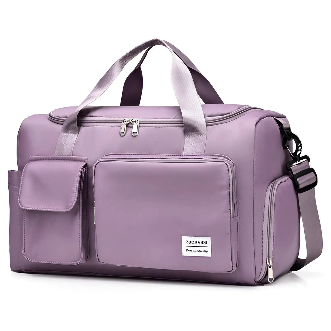 Spacious Waterproof Luxe Travel Bag - JetSet-Purple-State of Style