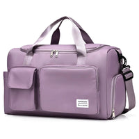 Spacious Waterproof Luxe Travel Bag - JetSet-Purple-State of Style