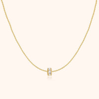 Sparkling Circle Necklace – Valerie-Gold-State of Style