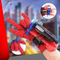 Interactive superhero handheld toy with spider-shooting function – for children aged 3 years and over