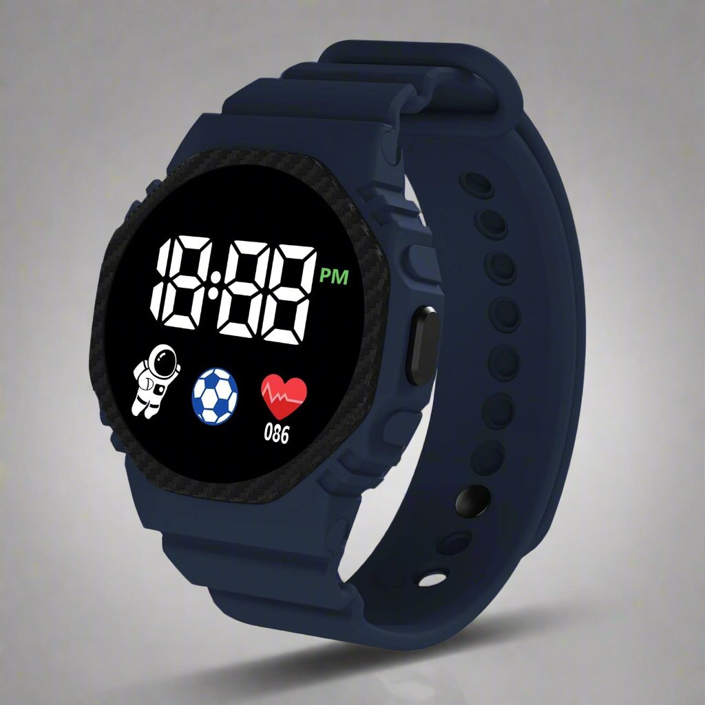 Sports watch for Little Adventurers - AdventureTime-Dark Blue-State of Style