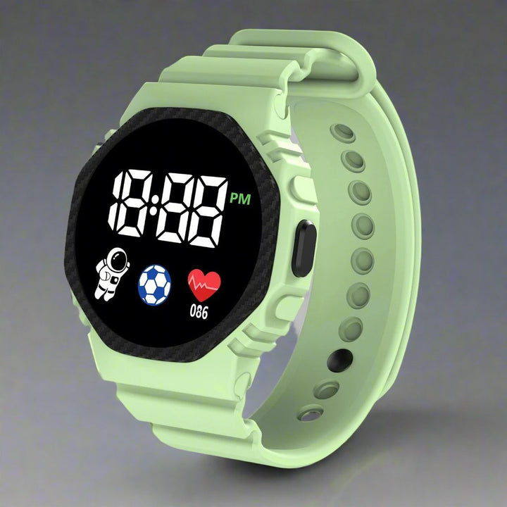 Sports watch for Little Adventurers - AdventureTime-Green-State of Style