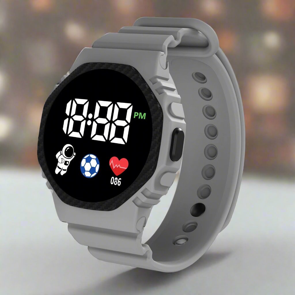 Sports watch for Little Adventurers - AdventureTime-Grey-State of Style