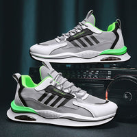 Sporty Casual Men's Sneakers - Milan-Grey-6-State of Style