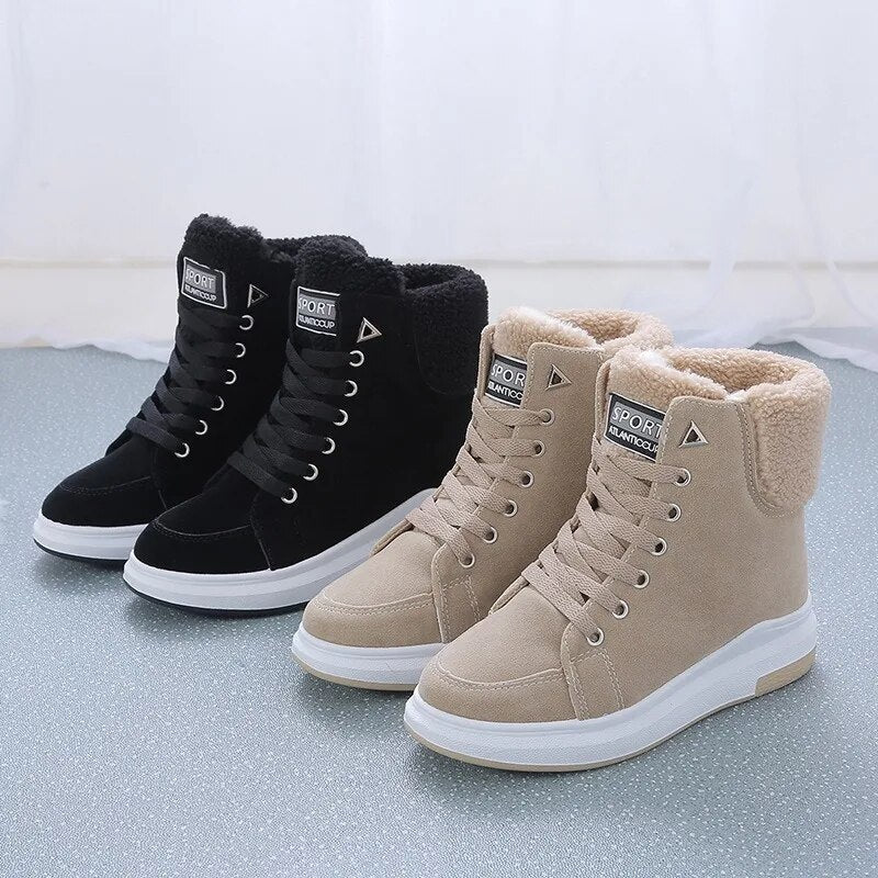 Sporty Ladies' Boots - Nora-Beige-3.0-State of Style