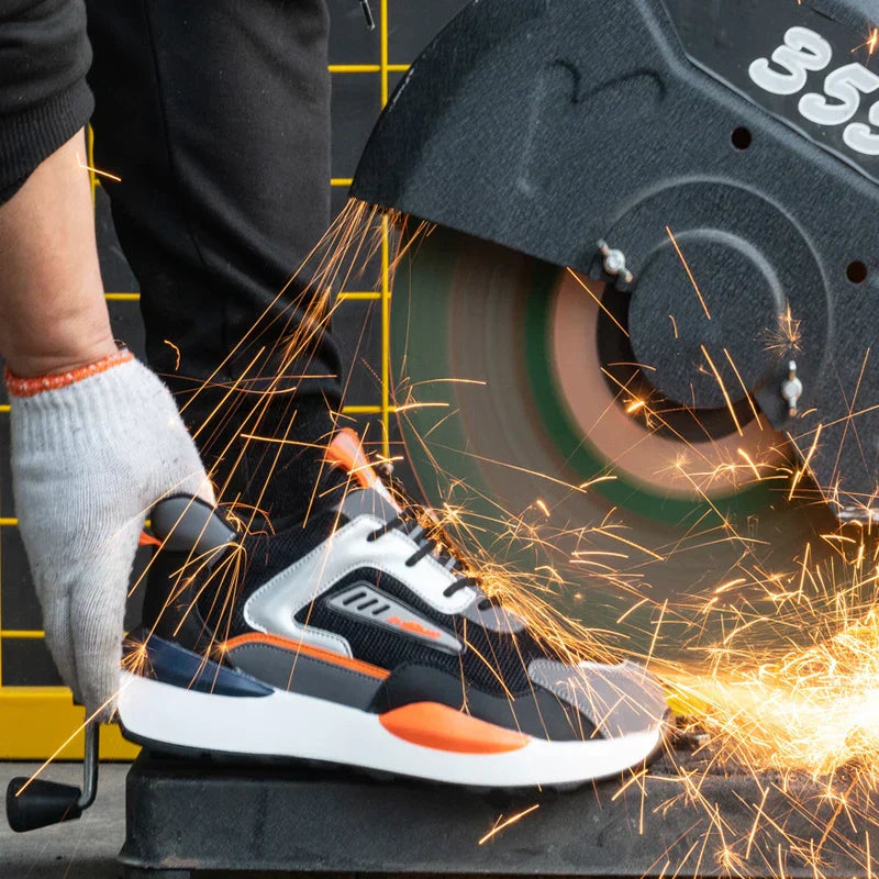 Sporty Men's Safety Shoes - Nolan-Grey-6-State of Style