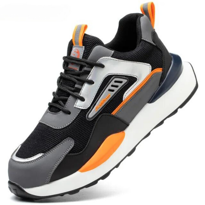 Sporty Men's Safety Shoes - Nolan-Grey-6-State of Style