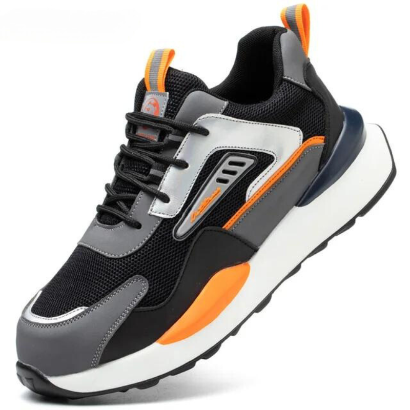 Sporty Men's Safety Shoes - Nolan-Grey-6-State of Style
