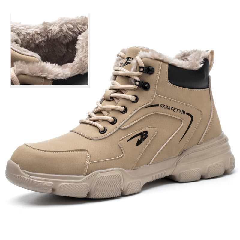 Sporty Safety Shoes with Steel Toe - ProGuard-Beige B-4.5-State of Style