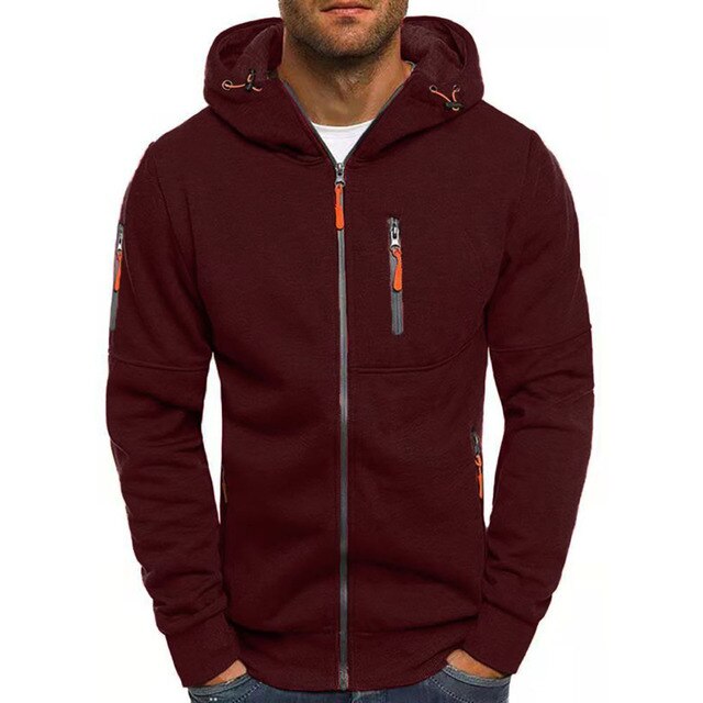 Sporty Tech Men's Vest - Titan-Bordeaux Red-S-State of Style