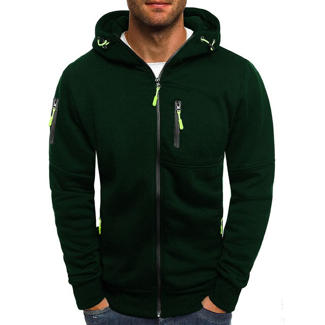 Sporty Tech Men’s Vest - Titan-Dark Green-S-State of Style