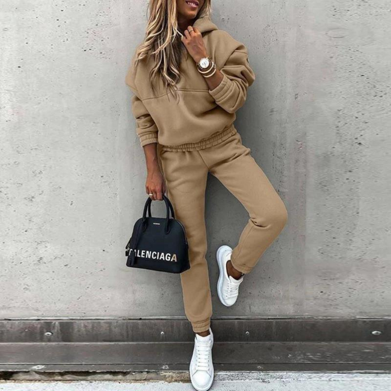 Sporty Tracksuit for Women - Maria-Brown-S-State of Style