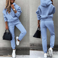 Sporty Tracksuit for Women - Maria-Light Blue-S-State of Style