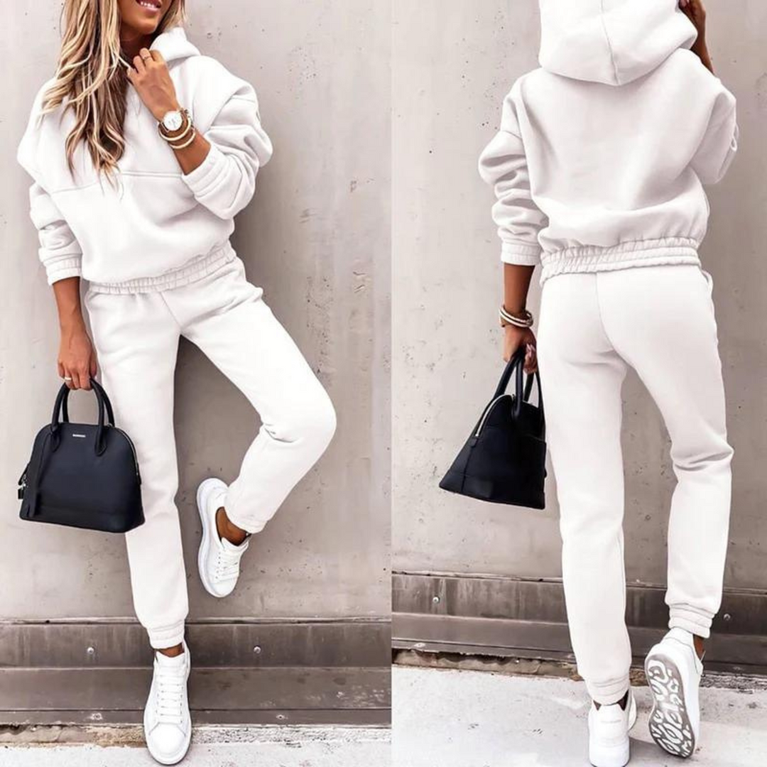 Sporty Tracksuit for Women - Maria-White-S-State of Style