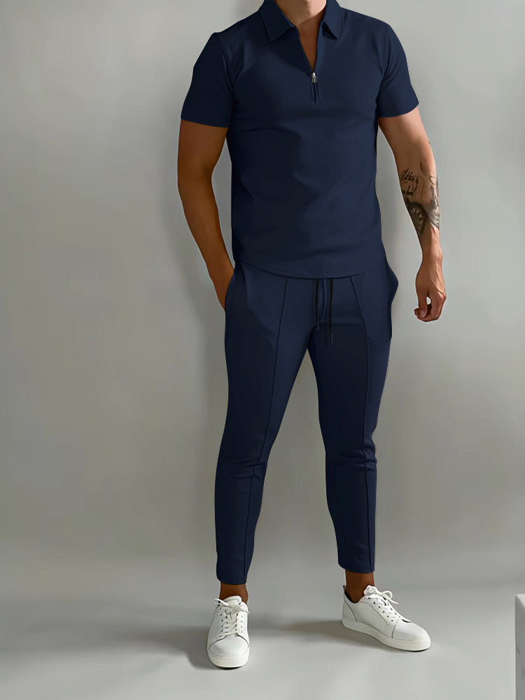 Sporty Training Set - ActiveElite-Dark Blue-S-State of Style