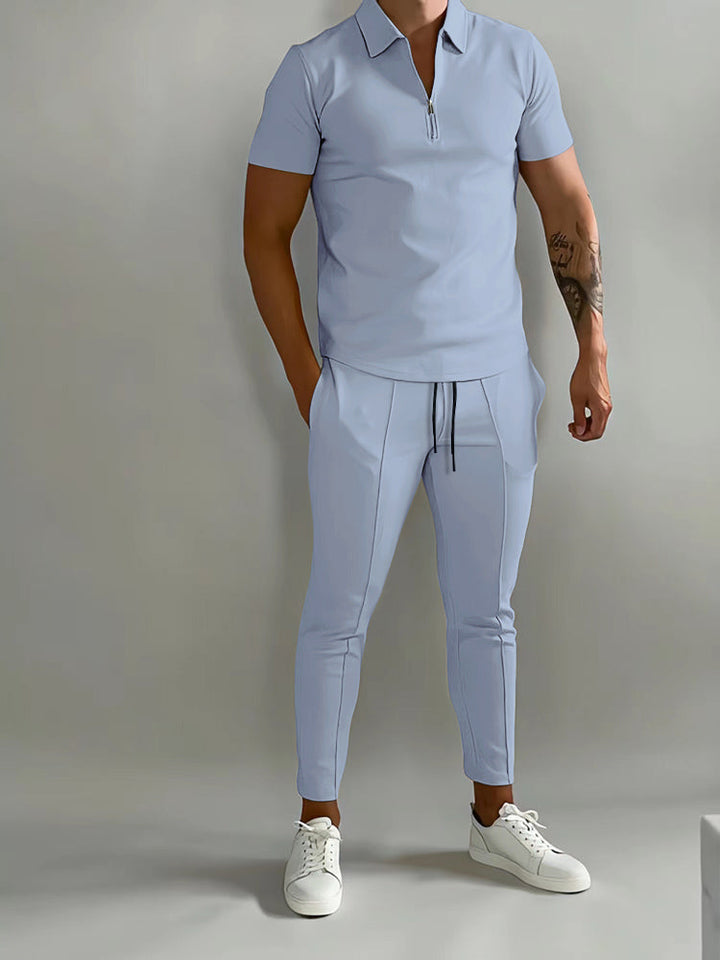 Sporty Training Set - ActiveElite-Light Blue-S-State of Style