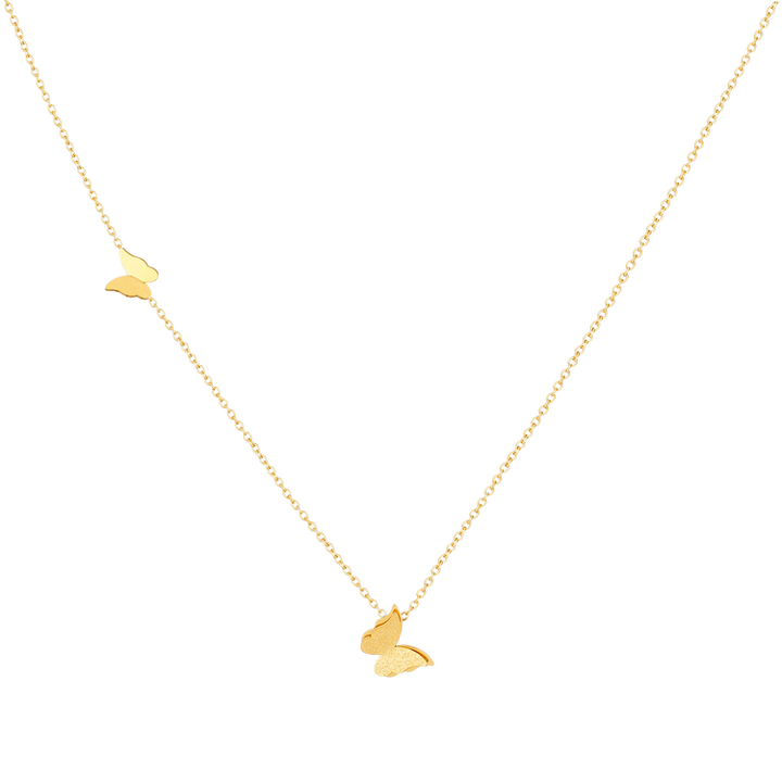 Spring Butterfly Necklace - Alara-Gold-State of Style